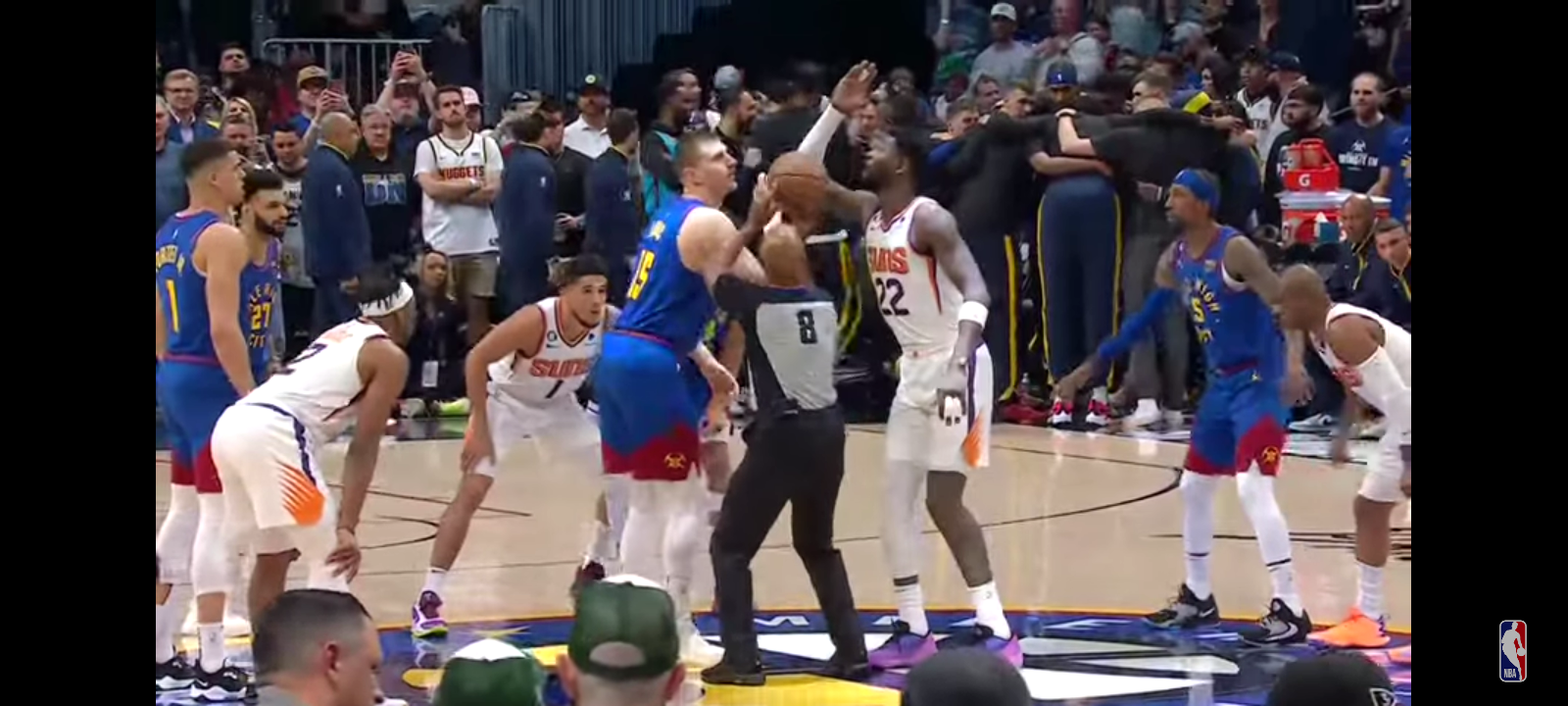 #4 SUNS at #1 NUGGETS | FULL GAME 1 HIGHLIGHTS