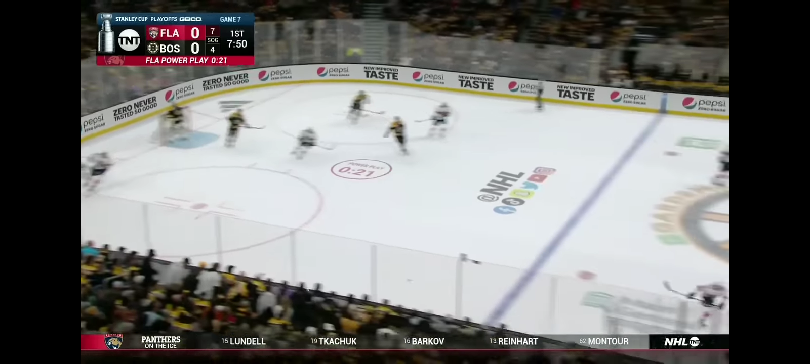 Florida Panthers vs. Boston Bruins: First Round, Gm 7