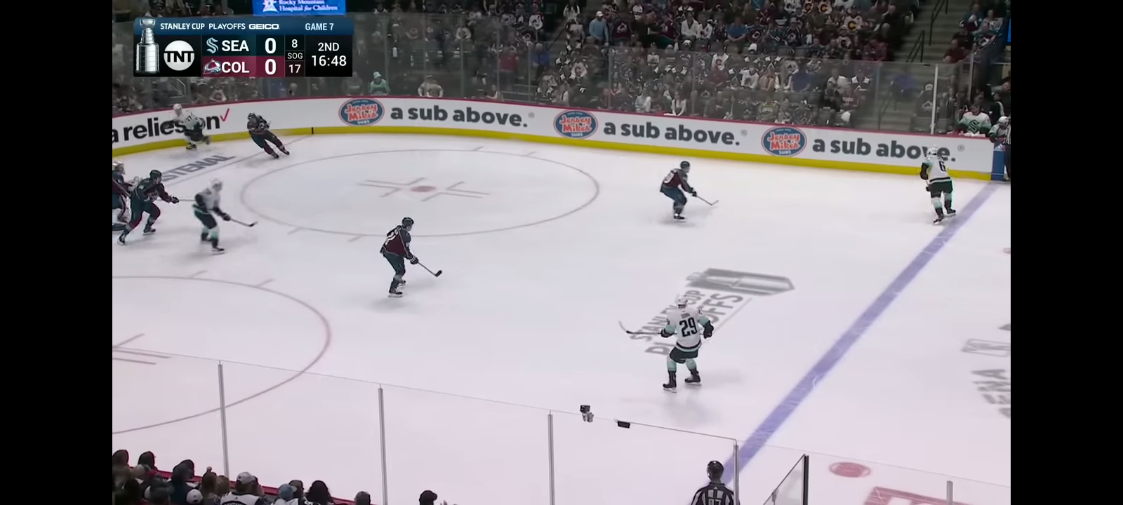 Seattle Kraken vs. Colorado Avalanche: First Round, Gm 7