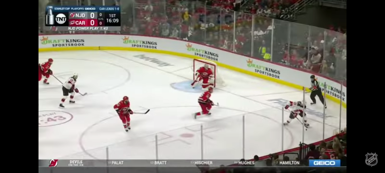 Devils @ Hurricanes; Game 2 | NHL Playoffs