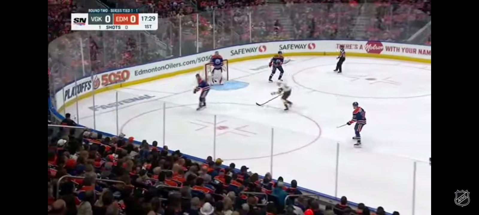 Golden Knights @ Oilers; Game 3 | NHL Playoffs