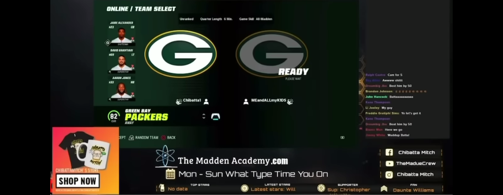 CAM NEWTON vs MADDEN GOD IN A BRUTAL TRASH TALKING MATCH