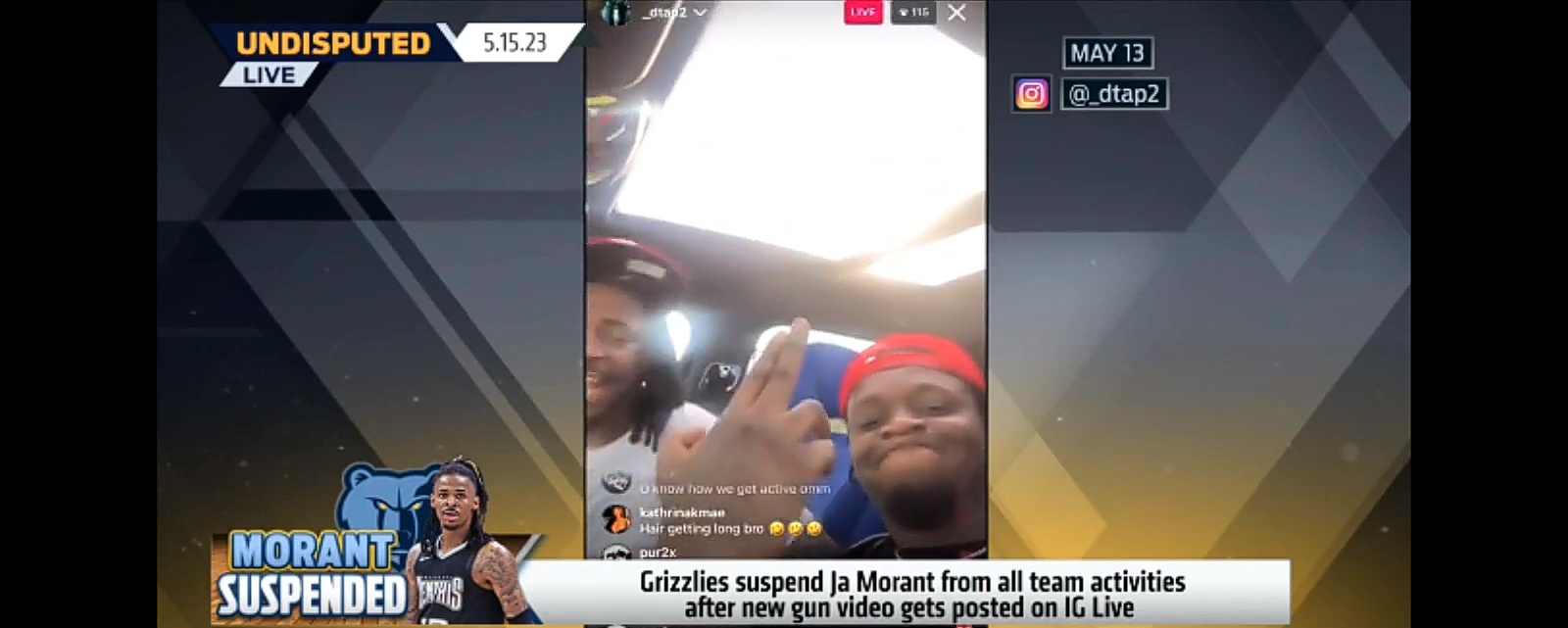 “Dumb BOY!” – Skip and Shannon react Ja Morant suspended after flashing a firearm again