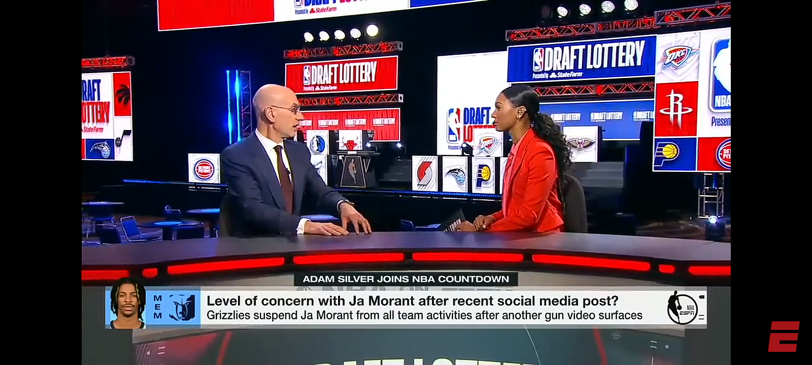Adam Silver is ‘assuming the worst’ regarding latest Ja Morant social media post
