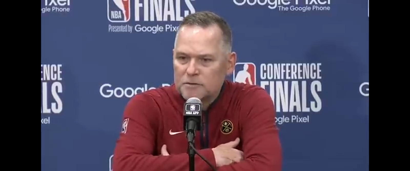 Nuggets Coach Mike Malone Reacts To Game 2 vs Lakers