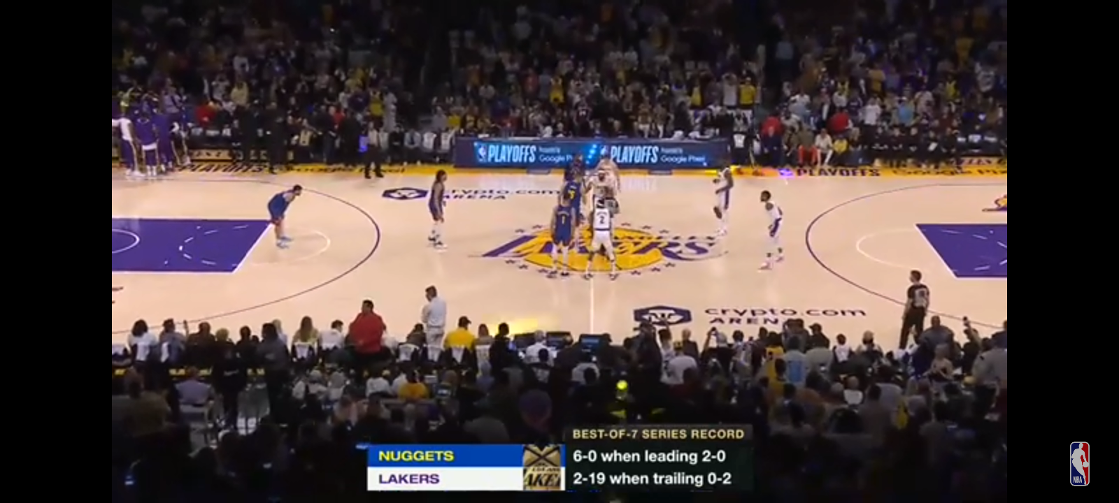 #1 NUGGETS at #7 LAKERS | FULL GAME 3 HIGHLIGHTS