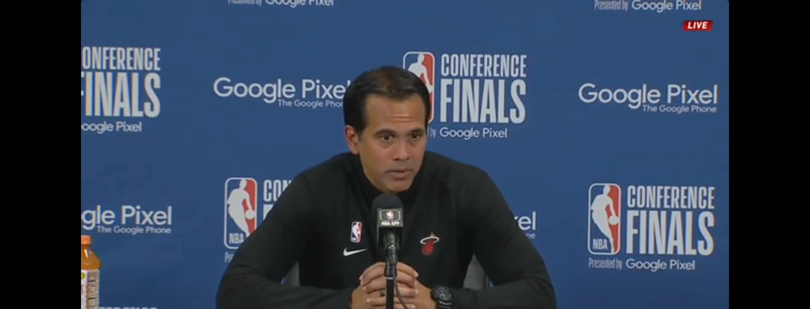 Erik Spoelstra Postgame Interview (Game 3) – Heat vs Celtics