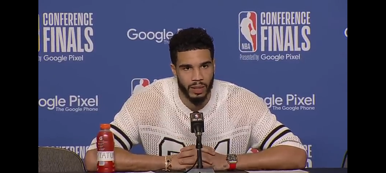 Jayson Tatum Talks ECF Game 6 WIN, FULL Postgame Interview 🎤