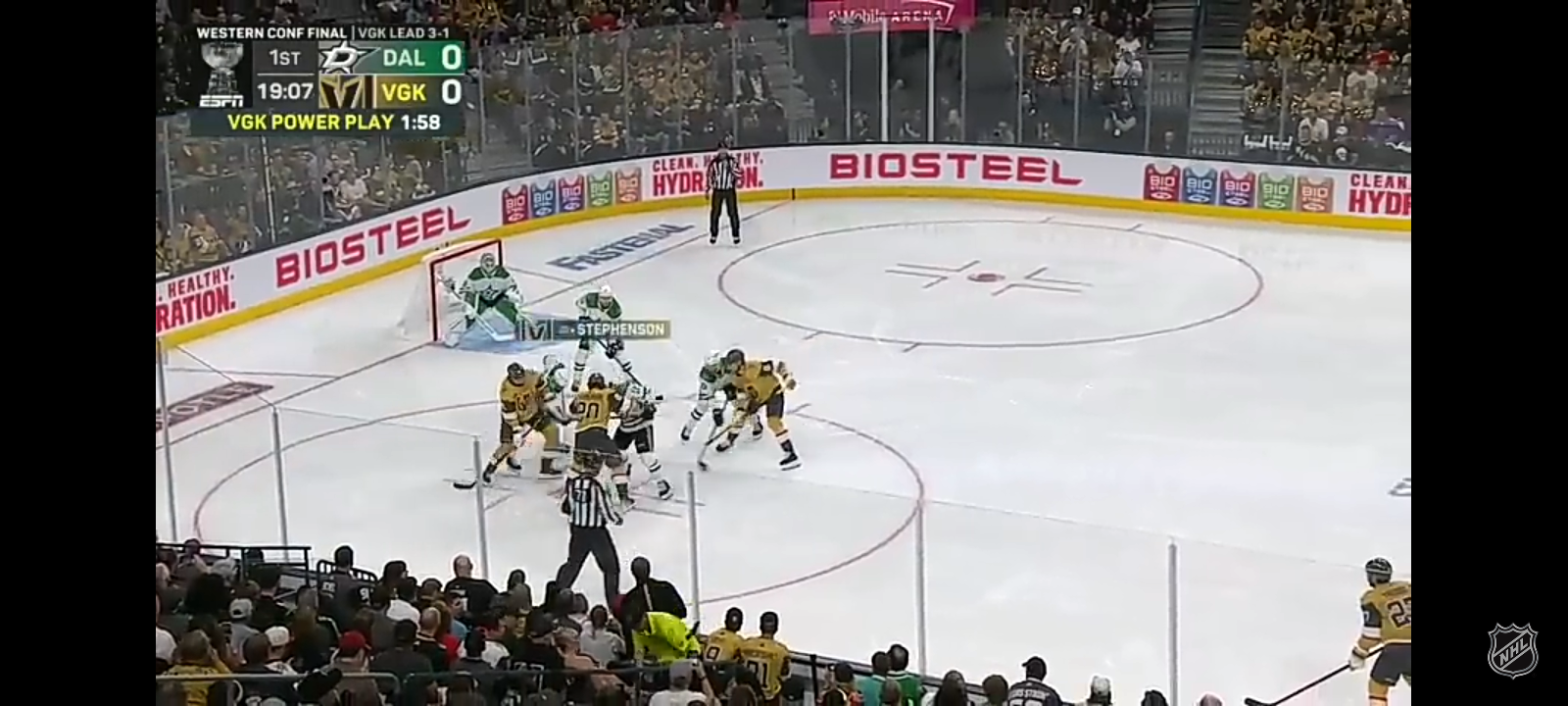 Stars @ Golden Knights; Game 5, 5/27 | NHL Playoffs 2023