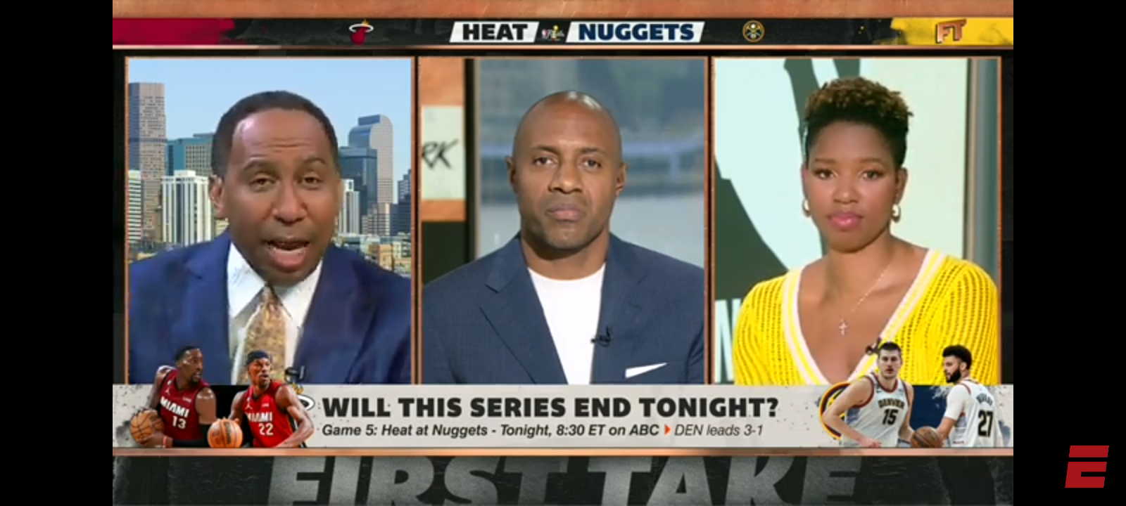 Stephen A. DOESN’T WANT TO HEAR this from JWill 👀