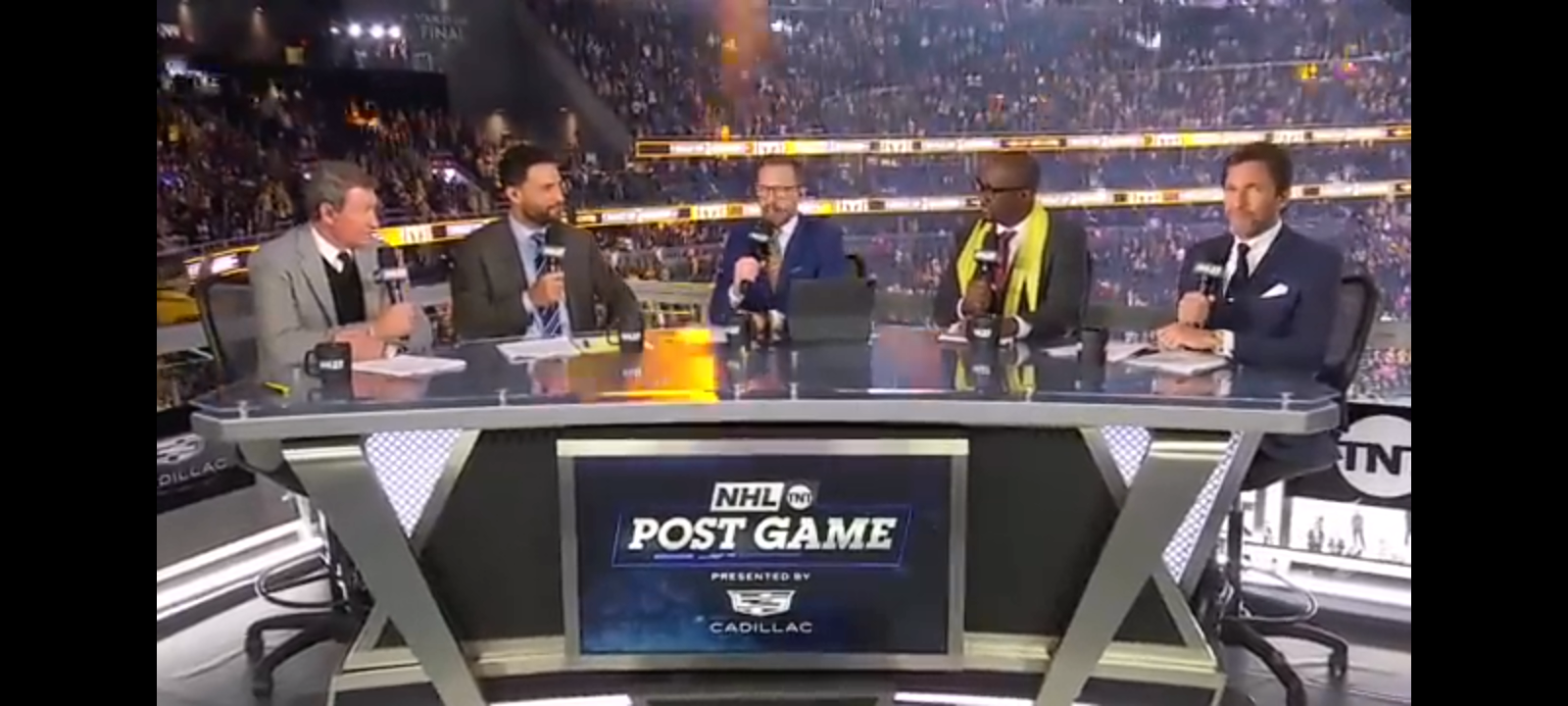 NHL on TNT Crew Reacts to Golden Knights Winning 2023 Stanley Cup
