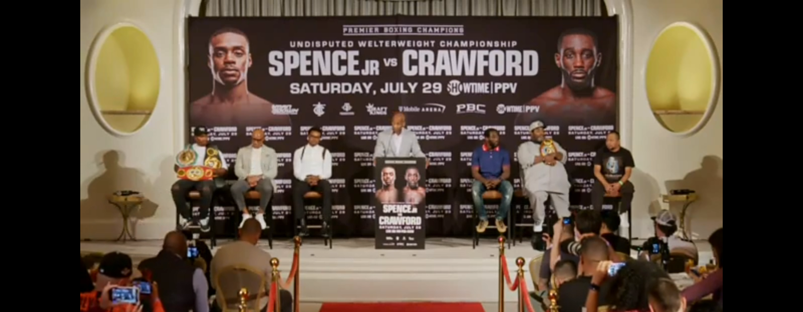 TRASH TALK! Errol Spence vs. Terence Crawford • FULL PRESS CONFERENCE