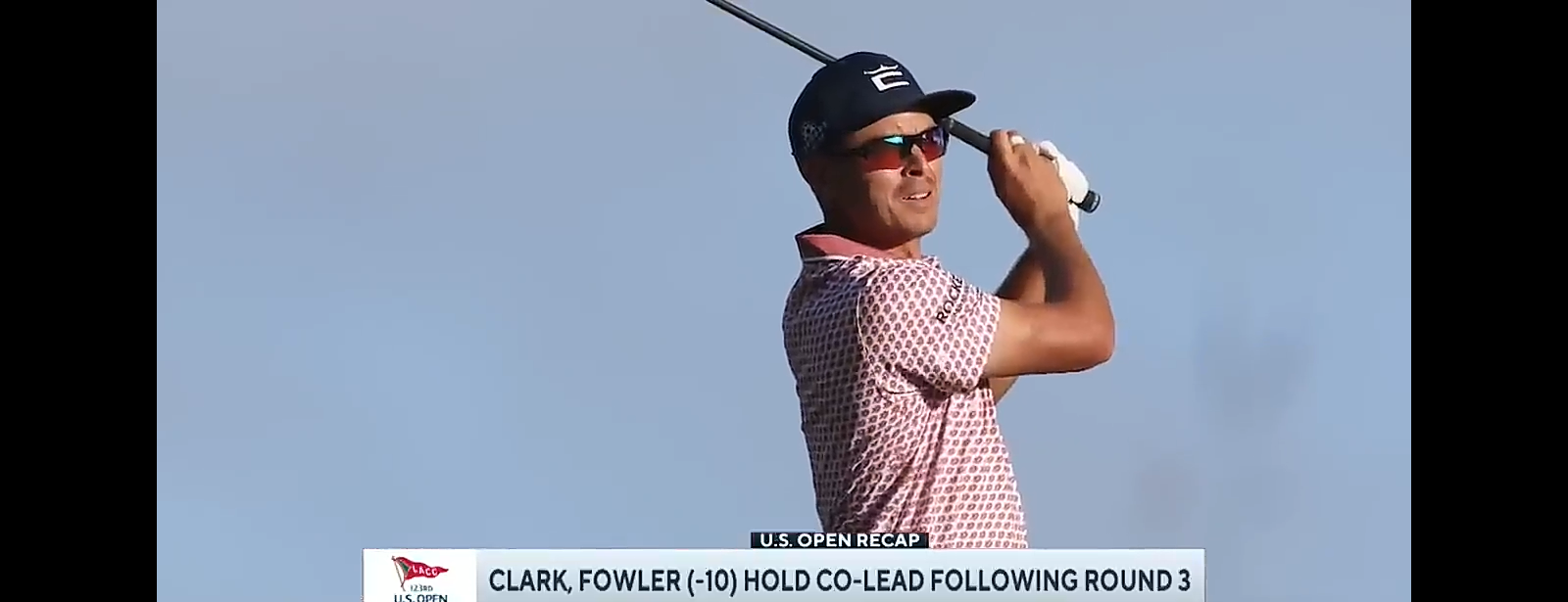 2023 U.S. Open ROUND 3: Rickie Fowler & Wyndham Clark (-10) SHARE CO-LEAD