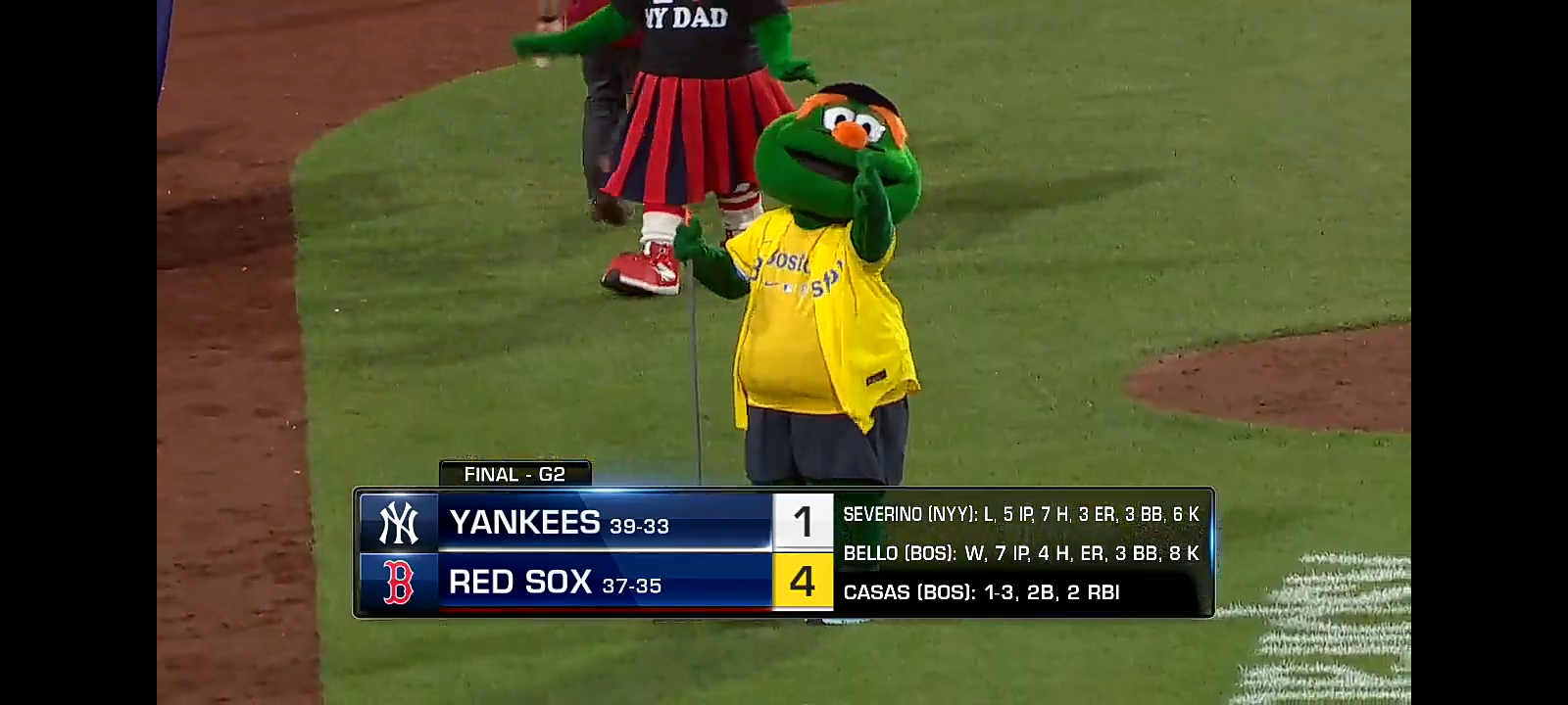 Yankees vs. Red Sox Game 2 | MLB Highlights