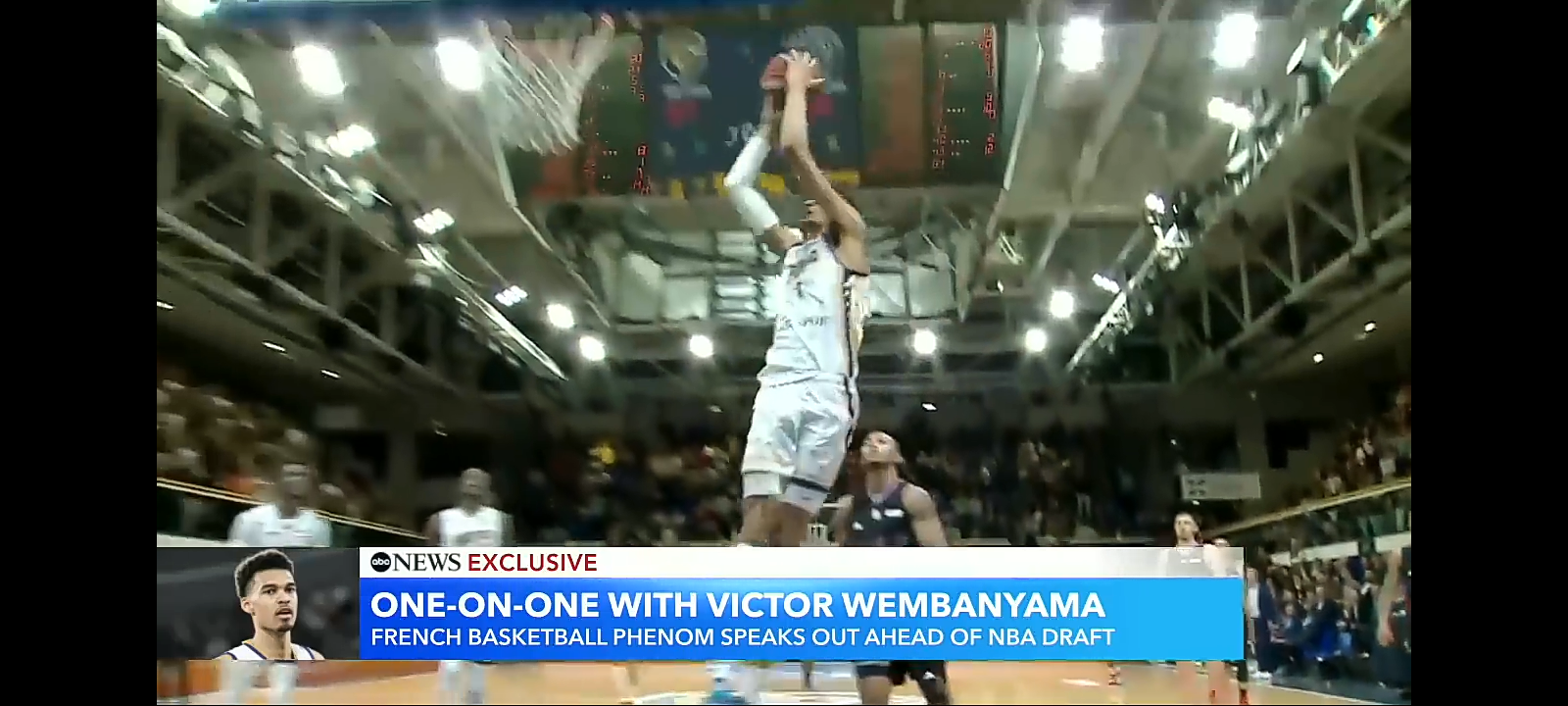 1-on-1 with top potential NBA draft pick Victor Wembanyama