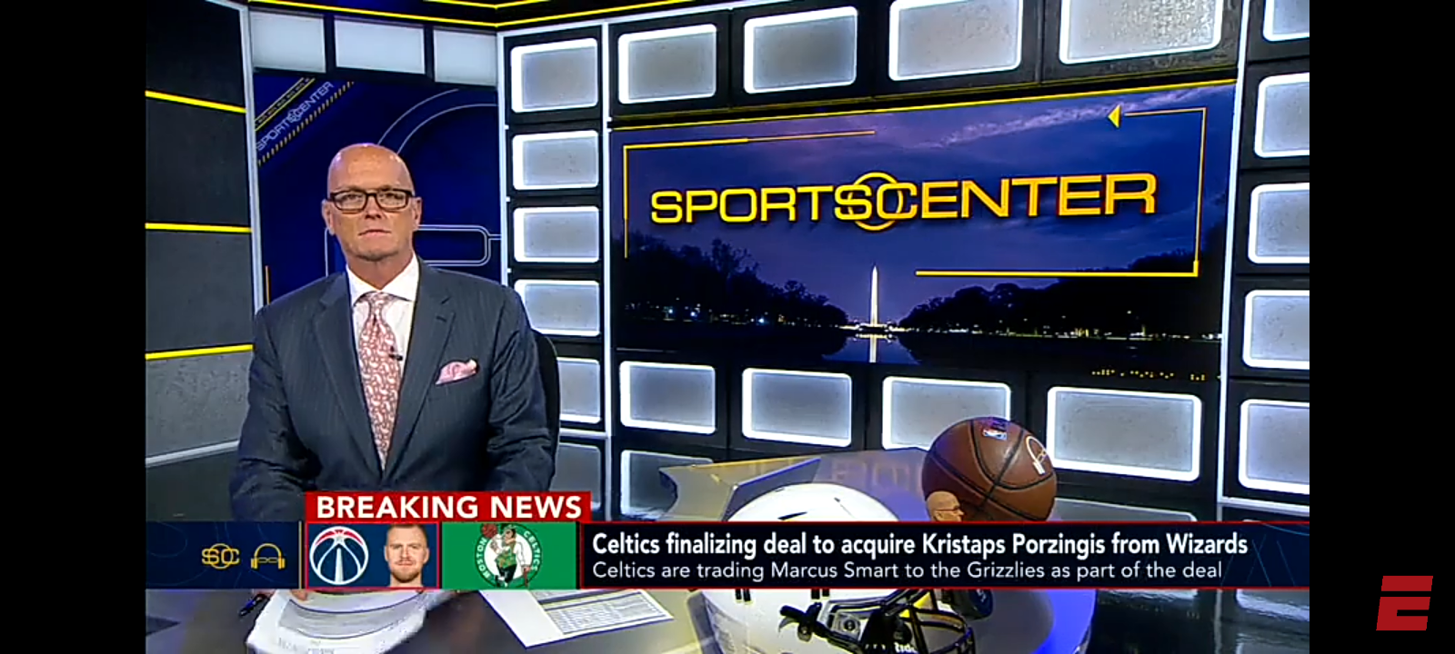 Celtics trade Marcus Smart to Grizzlies, receive Porzingis in 3-team trade