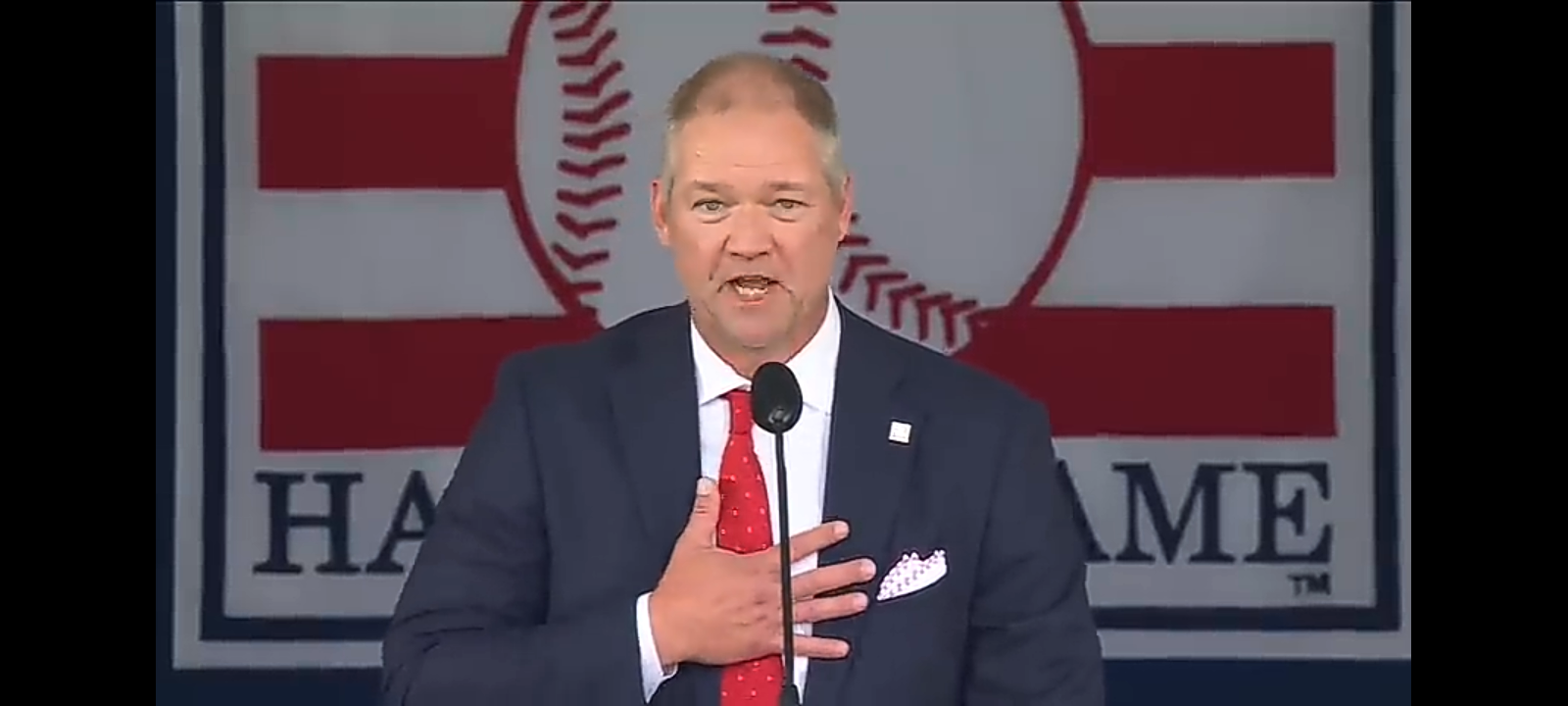 Scott Rolen is inducted into the National Baseball Hall of Fame!