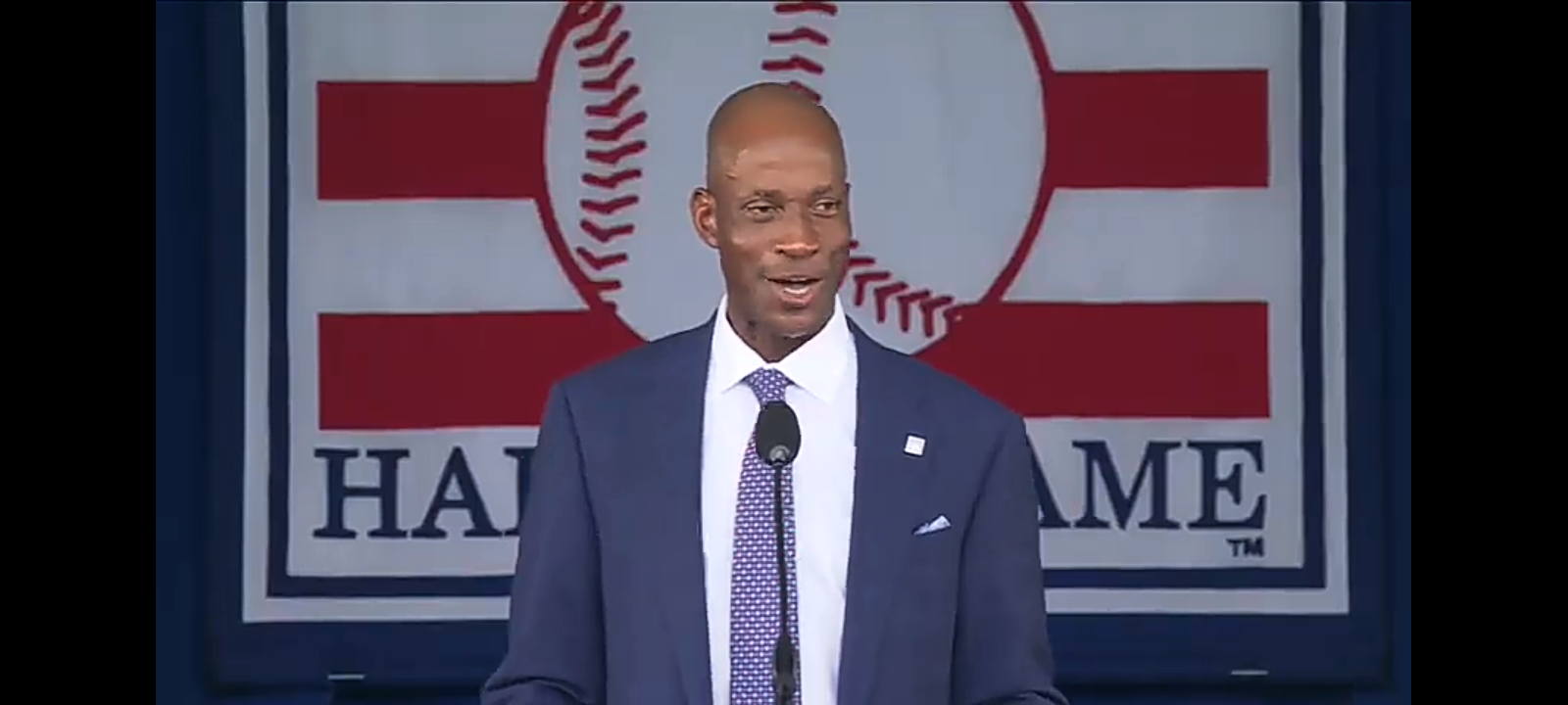 Fred McGriff is immortalized in Cooperstown!