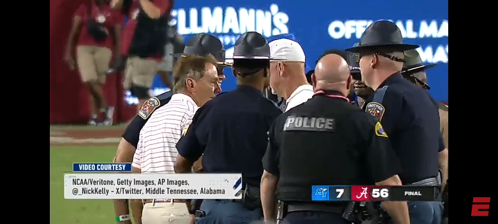 Middle Tennessee Blue Raiders vs. Alabama Crimson Tide