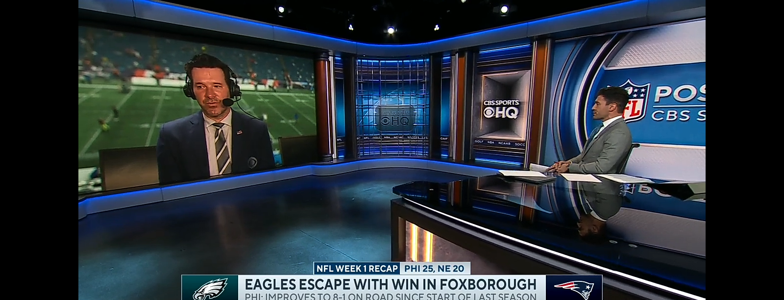 Eagles ESCAPE With Win Against Patriots In Foxborough