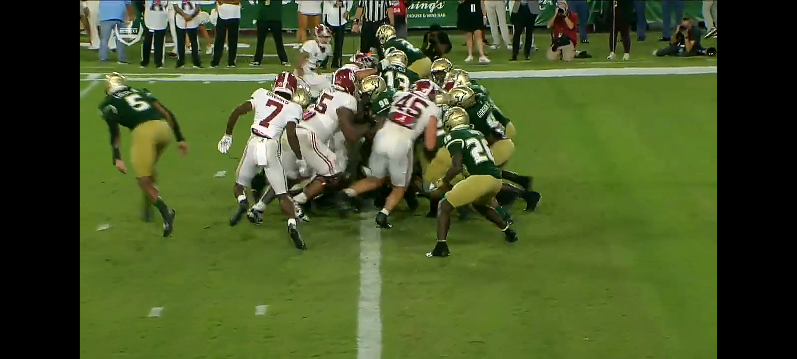Alabama Crimson Tide vs. South Florida Bulls