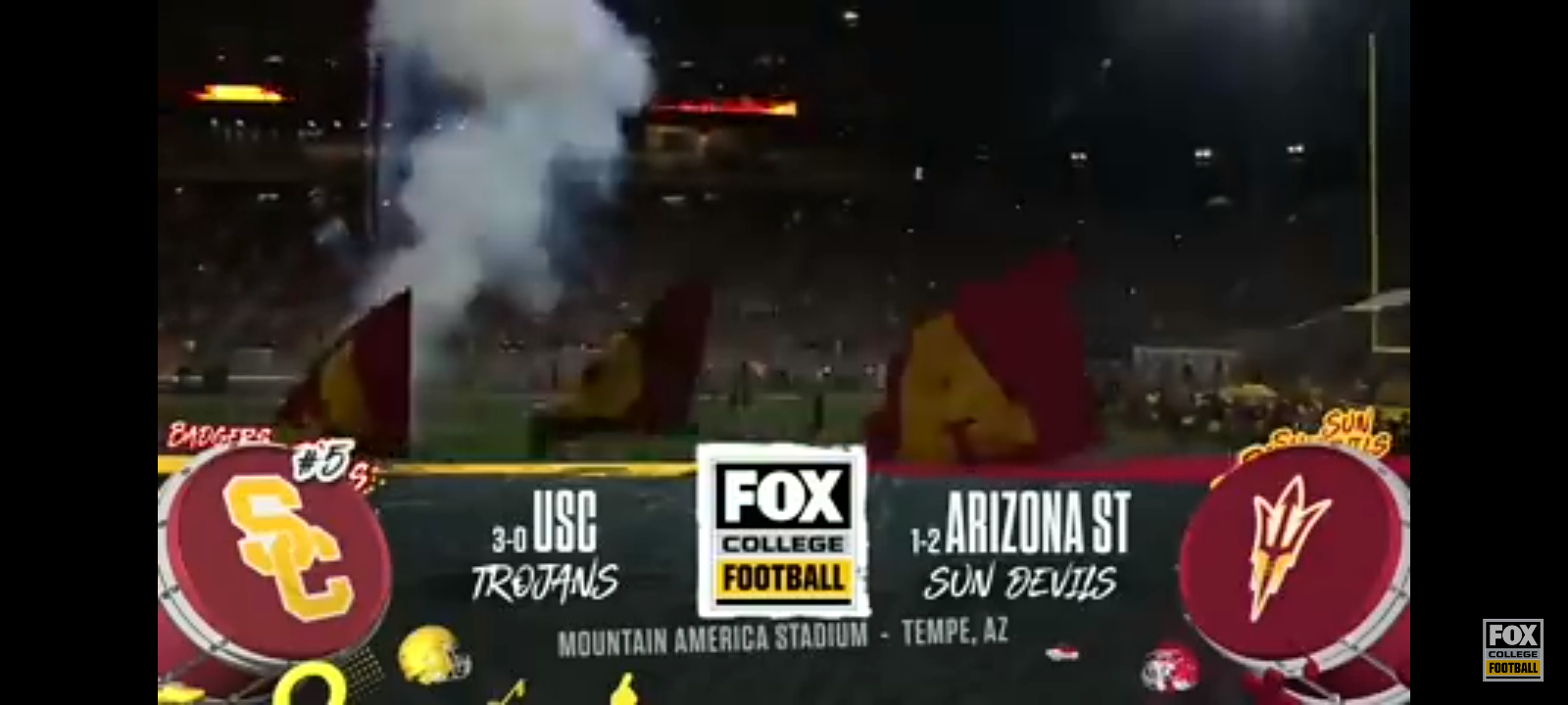 No. 5 USC Trojans vs. Arizona State Sun Devils Highlights
