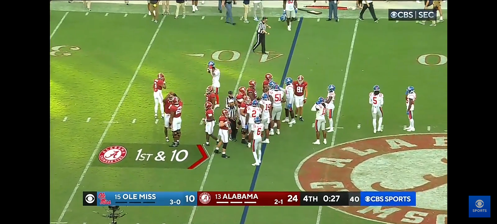 No. 15 Ole Miss vs No. 13 Alabama: Extended Highlights
