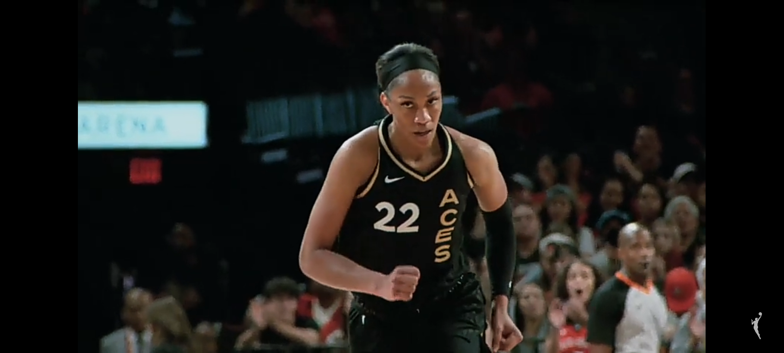 2023 WNBA Defensive Player of the Year, A’ja Wilson