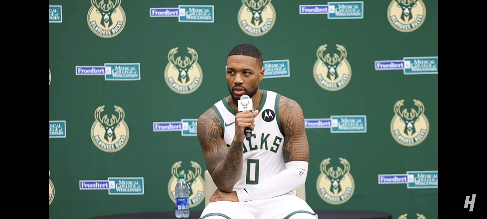 Damian Lillard on Getting Traded to the Bucks – FULL INTERVIEW