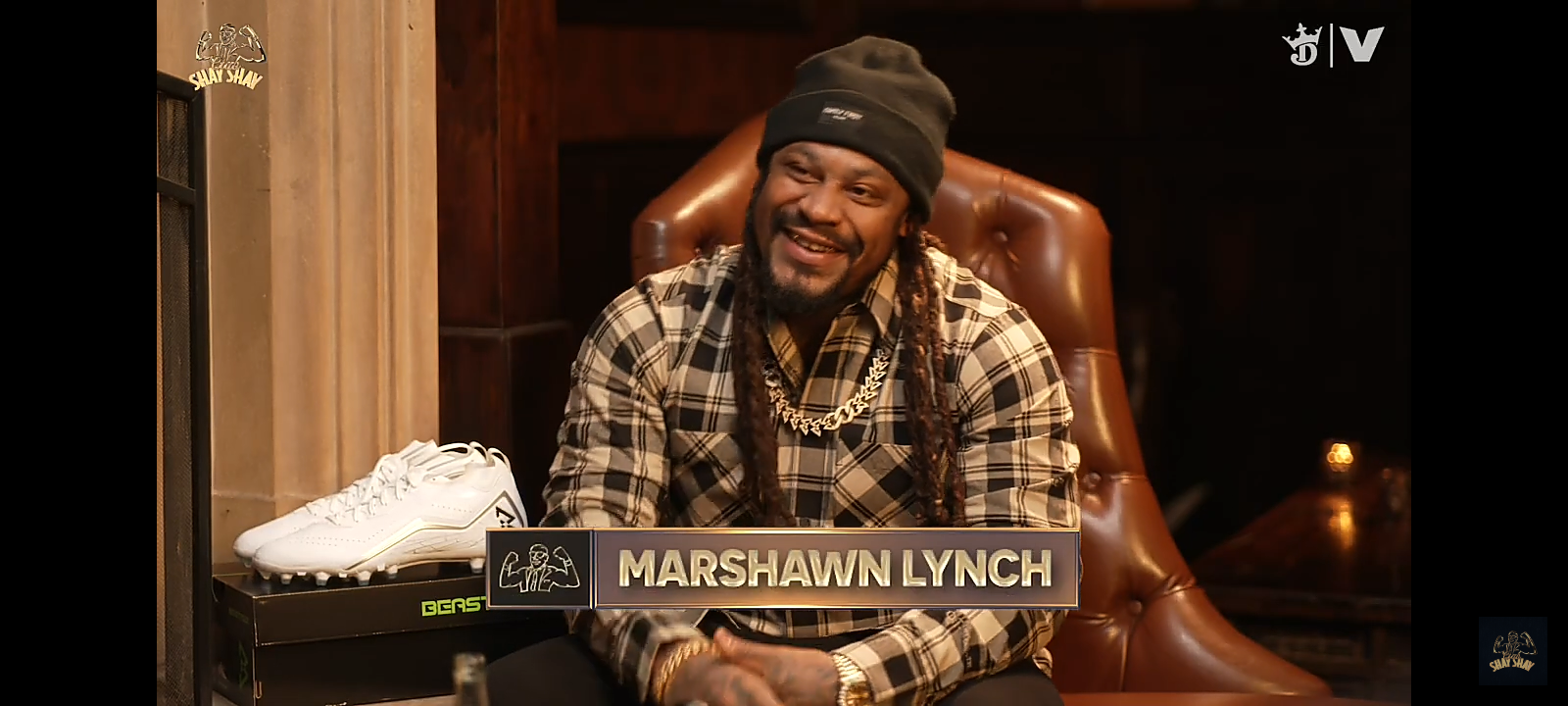Marshawn Lynch On Russell Wilson Blocking Him, Great Aaron Rodgers Story & Seahawks Super Bowl Drama