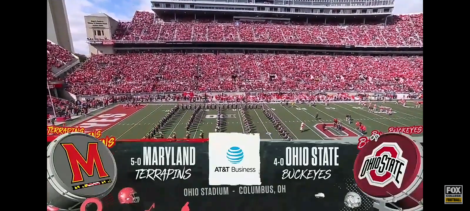 Maryland Terrapins vs. No. 4 Ohio State Buckeyes Highlights