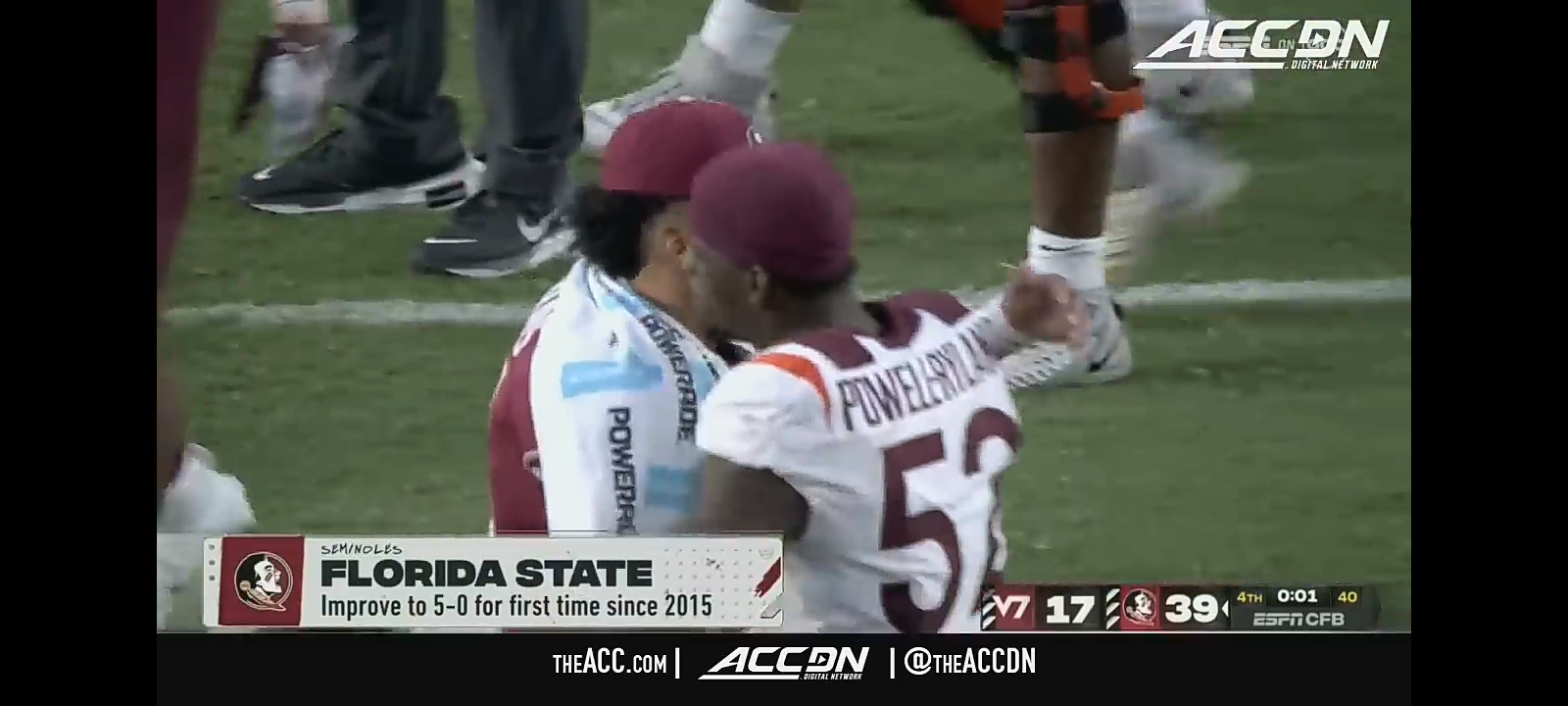 Virginia Tech vs. Florida State Game Highlights