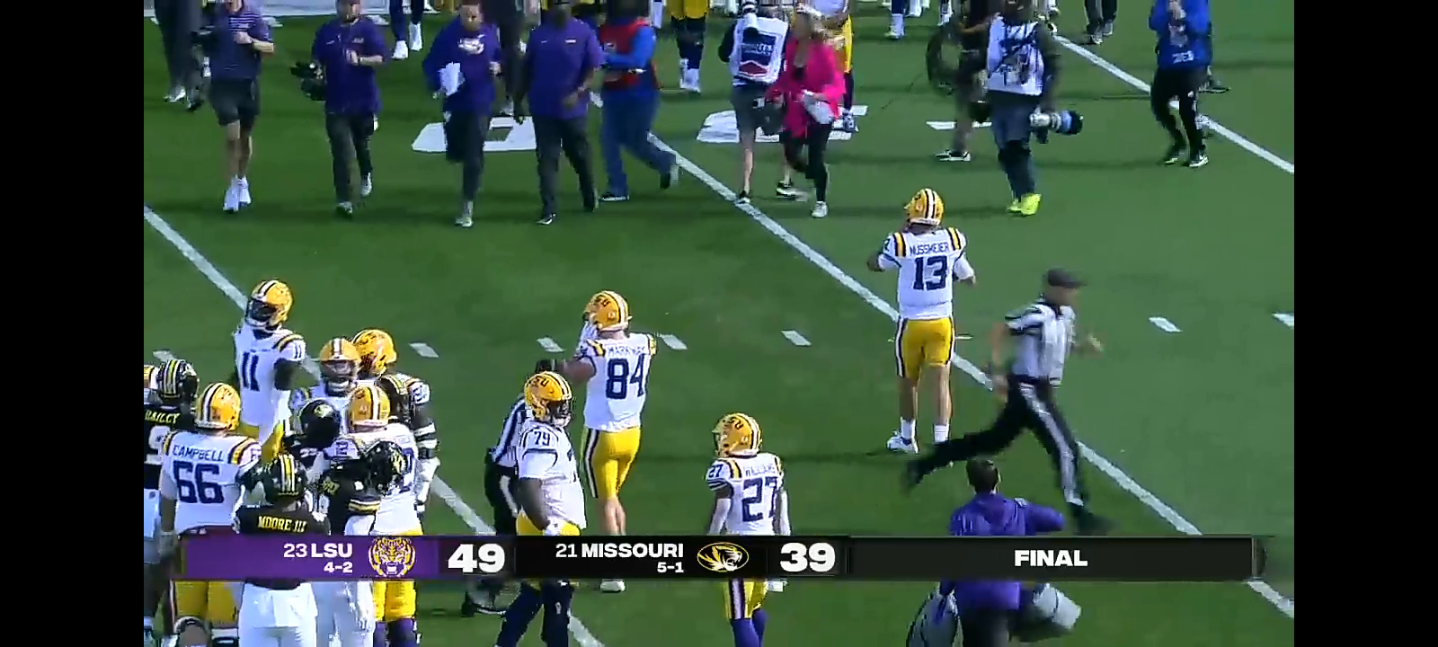 LSU Tigers vs. Missouri Tigers | Full Game Highlights