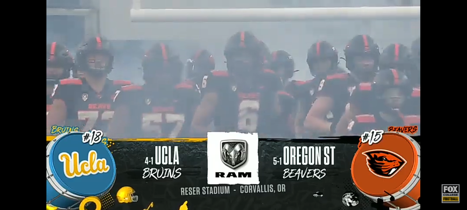 No. 18 UCLA Bruins vs No. 16 Oregon State Beavers Highlights