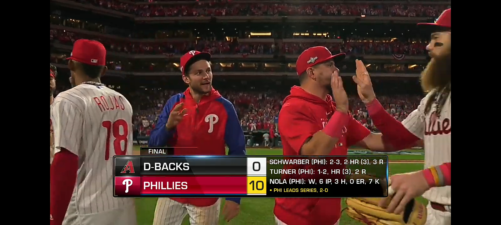 D-backs vs. Phillies NLCS Game 2 | MLB Highlights