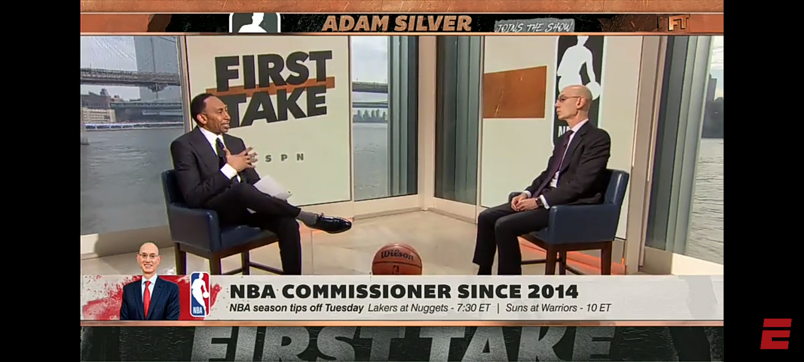 Adam Silver tells all to Stephen A. Smith ahead of the NBA season 🏀