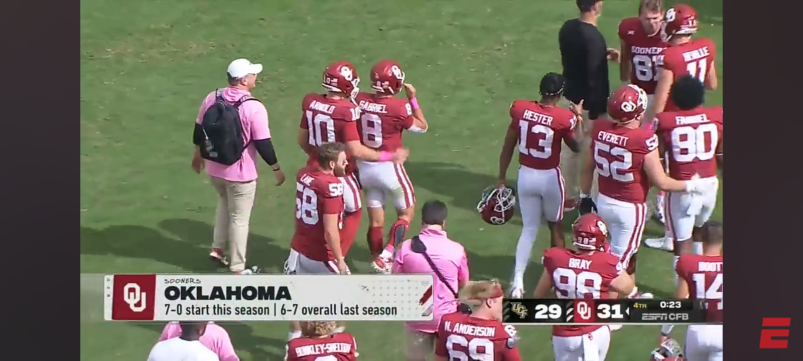 Oklahoma remains UNDEFEATED 😤 | Oklahoma Sooners vs. UCF Knights