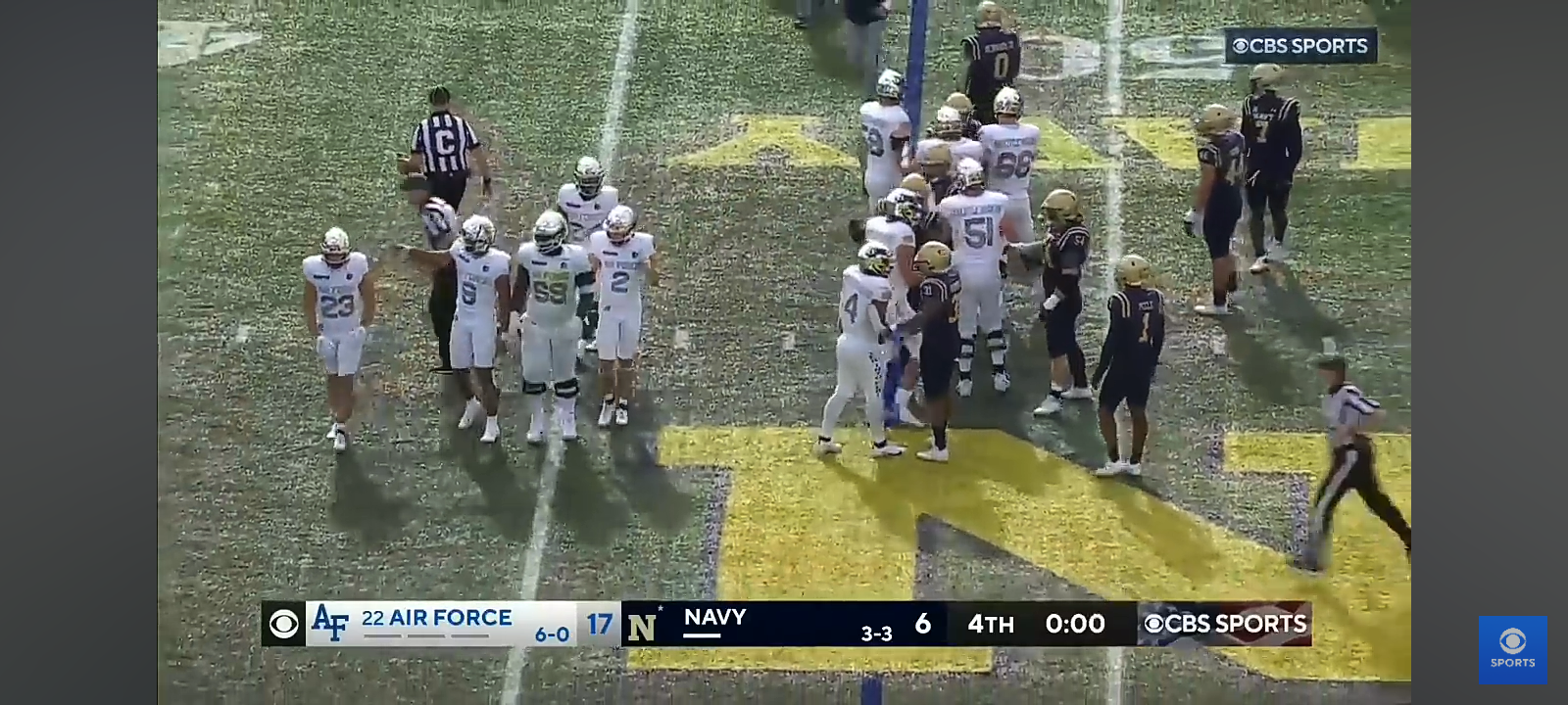 No. 22 Air Force at Navy: Extended Highlights