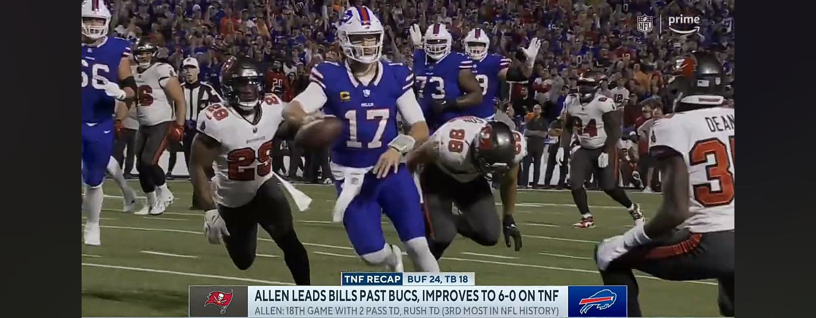 Josh Allen LEADS Bills Past Buccaneers On Thursday Night Football I Game Recap