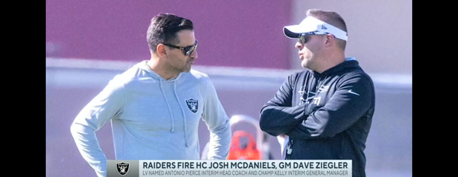 Raiders FIRE Head Coach Josh McDaniels & GM Dave Ziegler