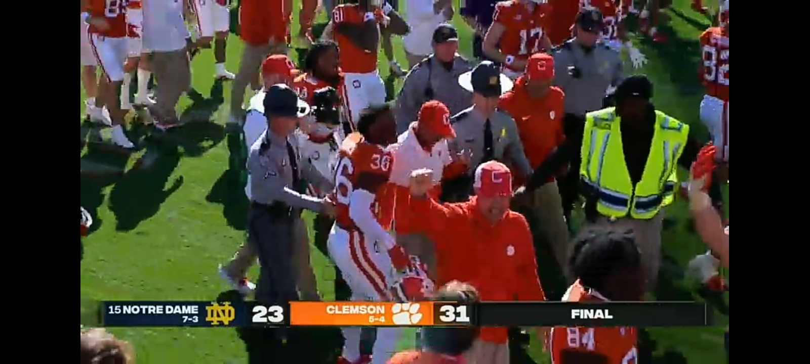 Notre Dame Fighting Irish vs. Clemson Tigers