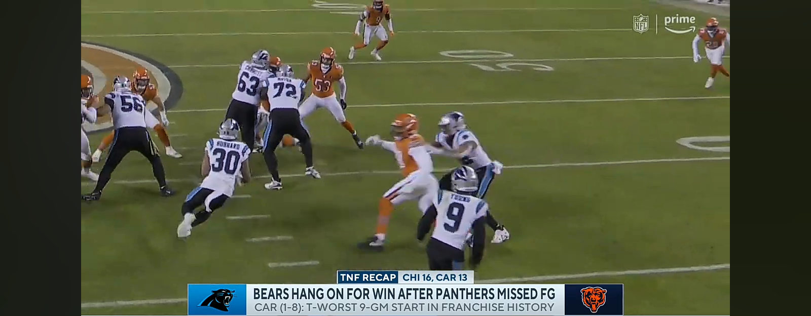 Bears EARN 3rd Win of Season, TAKE DOWN Panthers On TNF I Game Recap