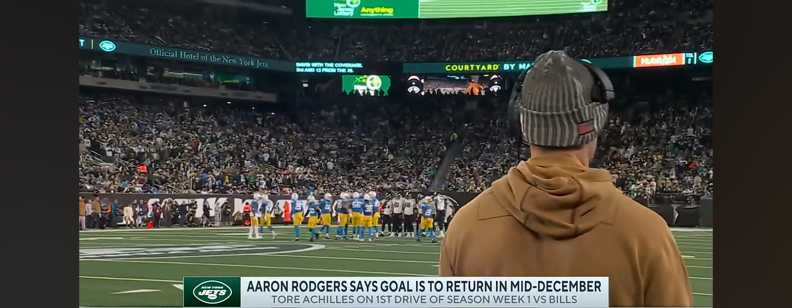 Aaron Rodgers targeting MID-DECEMBER RETURN from Achilles tear