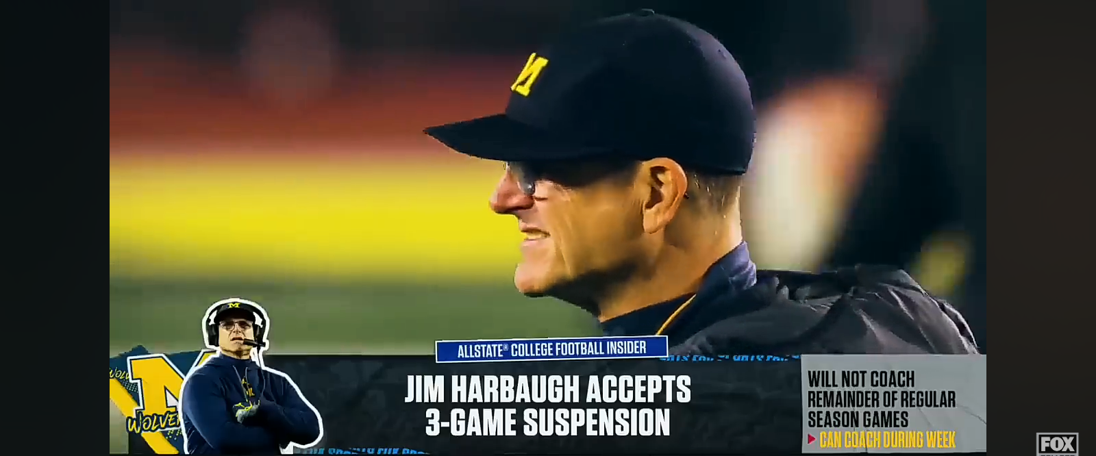 Bruce Feldman breaks down details of Jim Harbaugh’s suspension in Michigan sign-stealing saga