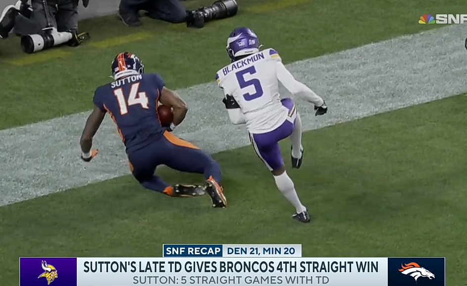 Broncos KEEP WIN STREAK ALIVE with big win over Vikings