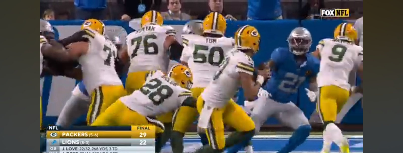 Packers spoil Lions Thanksgiving in Detroit | Game Recap