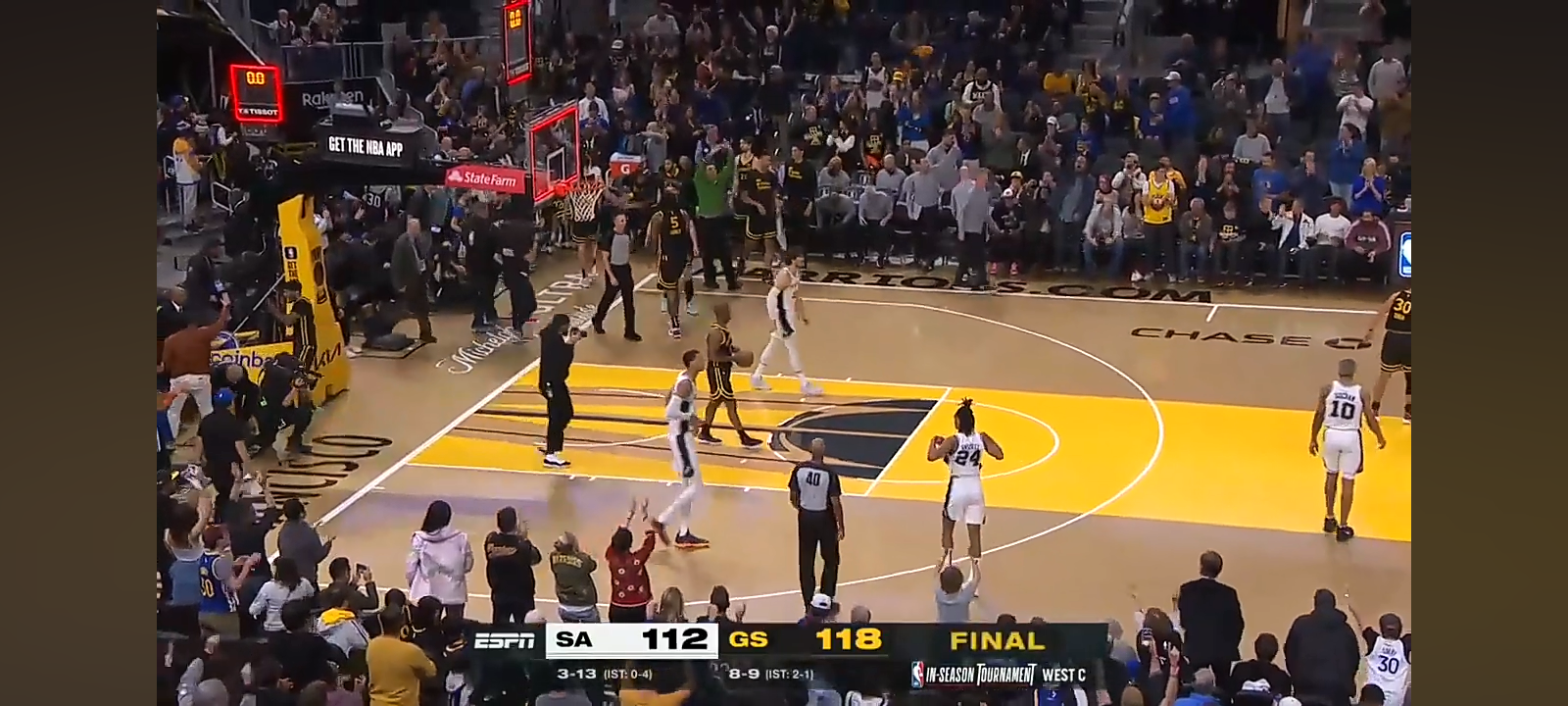 SPURS at WARRIORS | NBA IN-SEASON TOURNAMENT 🏆 | FULL GAME HIGHLIGHTS