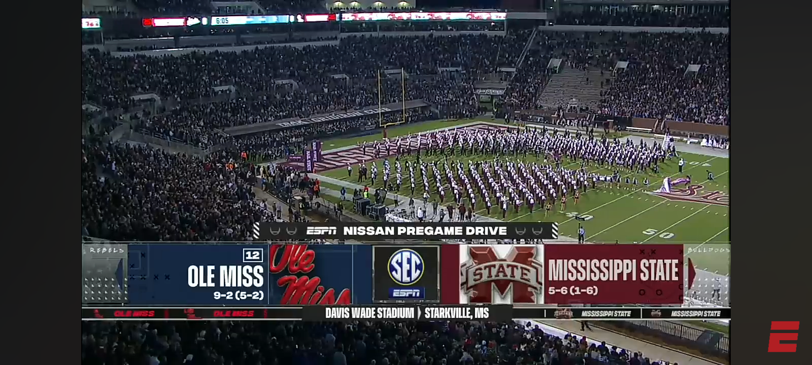 Ole Miss Rebels vs. Mississippi State Bulldogs | Full Game Highlights