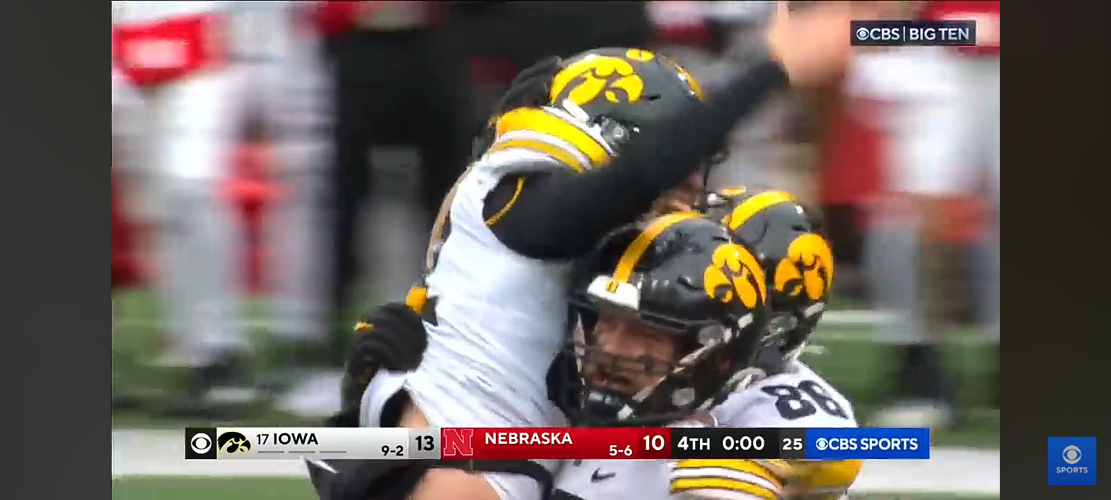 No. 17 Iowa at Nebraska: Extended Highlights I CBS Sports