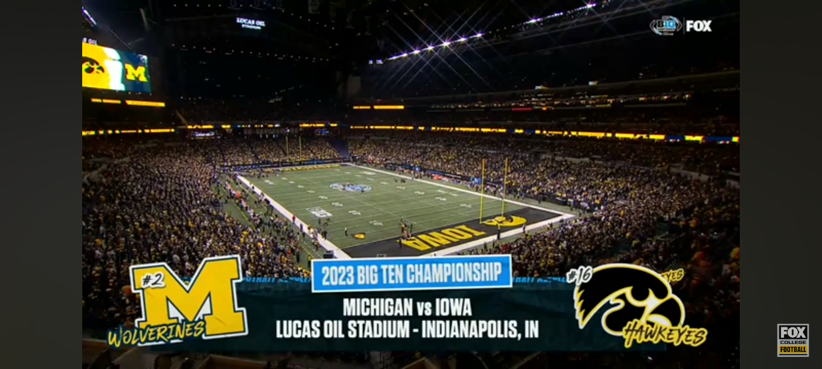 No. 2 Michigan Wolverines vs. No. 16 Iowa Hawkeyes Highlights | Big Ten Championship